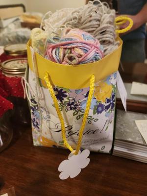 Giftbag of Yarn and Twine