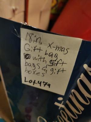 Christmas Bag with Gift Bags and Boxes