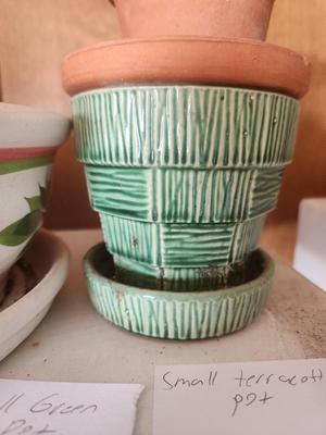 Small Green Pot