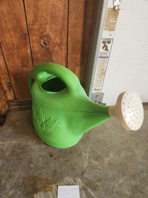 Green Watering Can