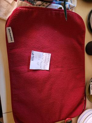 Kitchenaid Red and White Drying Mats