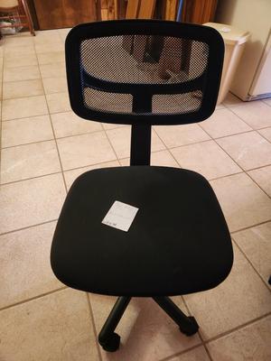 Black Rolling Chair