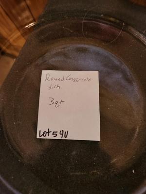 Round Casserole Dish