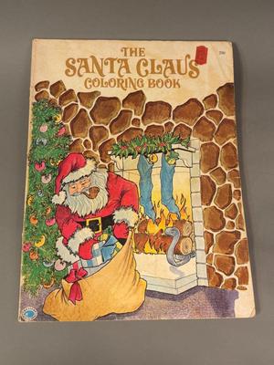 The Santa Claus Coloring Book - Vintage Children's Book
