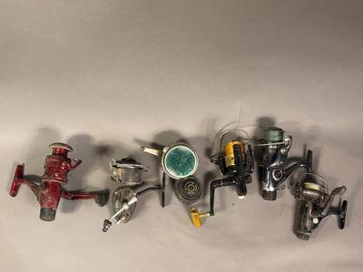 Lot of Six (6) Misc. Fishing Reels