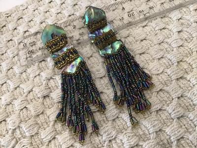 Vintage Beaded Earrings
