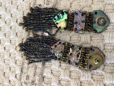 Vintage Beaded Earrings
