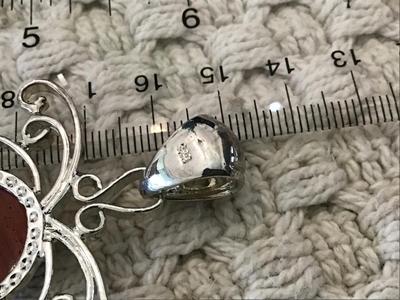 925 Pendant Faux Stone