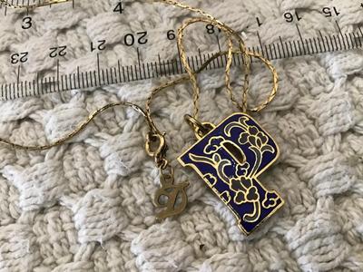 Gold Filled Chain with Vintage Pendant