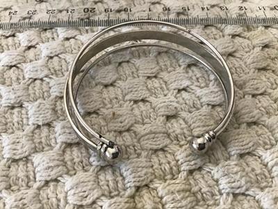 Silver Tone Cuff