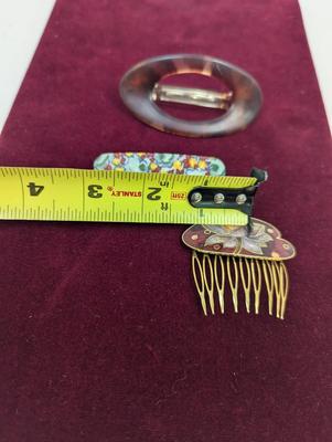 Antique Hair Combs & Barrettes