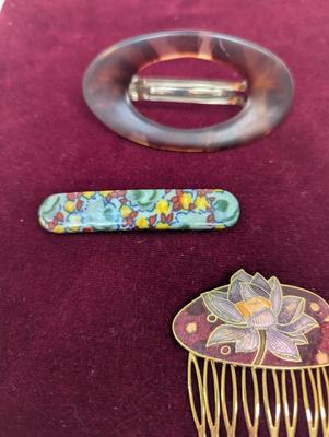 Antique Hair Combs & Barrettes
