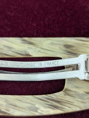Antique Barrettes Made In France