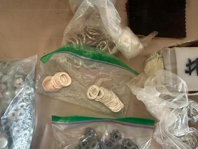 Lot of Misc. Crafting Materials/Tools/Buckles/Spurs