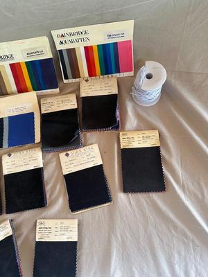 Bainbridge Aquabatten / John King - Lot of Fabric