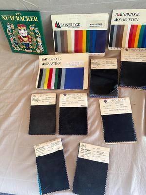 Bainbridge Aquabatten / John King - Lot of Fabric