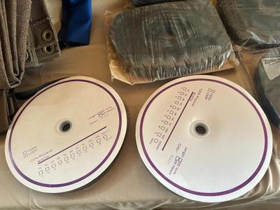 Lot of Fabric & Velcro Strips
