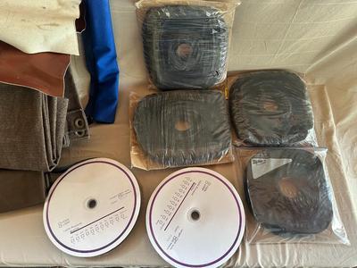 Lot of Fabric & Velcro Strips