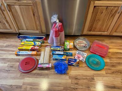 FOOD WRAPS & BAGS PLUS DISPOSABLE WARES AND MORE