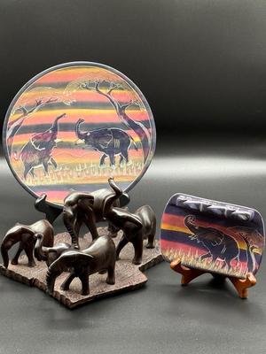 Soapstone Elephant lot