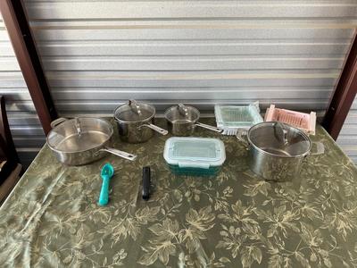 EMBRIL LAGASSE COOKWARE AND FOOD STORAGE CONTAINER