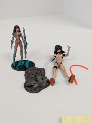 Sara Pezzini Witchblade Female Amored Figure Yuri Dirty Pair Figure