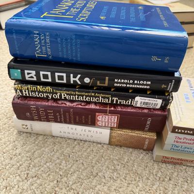 The Hebrew Bible: “A Translation with Commentary" by Robert Alter and More Jewish Books (BR2-BM)