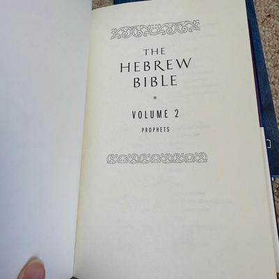 The Hebrew Bible: “A Translation with Commentary" by Robert Alter and More Jewish Books (BR2-BM)