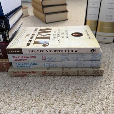 The Hebrew Bible: “A Translation with Commentary" by Robert Alter and More Jewish Books (BR2-BM)