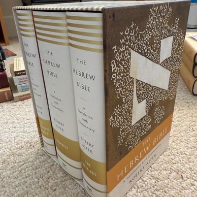 The Hebrew Bible: “A Translation with Commentary" by Robert Alter and More Jewish Books (BR2-BM)