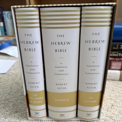 The Hebrew Bible: “A Translation with Commentary" by Robert Alter and More Jewish Books (BR2-BM)
