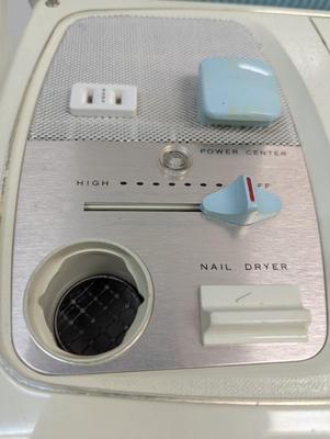 Vintage Sears Deluxe Portable Hair & Nail Dryer