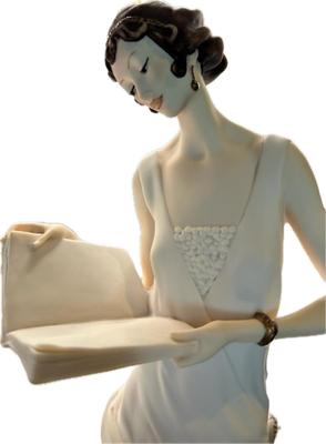 Armani Figure - Lady with Book 0384-F with box