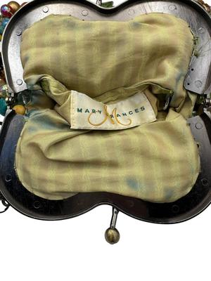 Clothing - Mary Frances Purse - Green Beaded