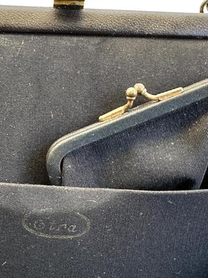 Clothing - Vintage Purse - Etro Black Beaded 60's