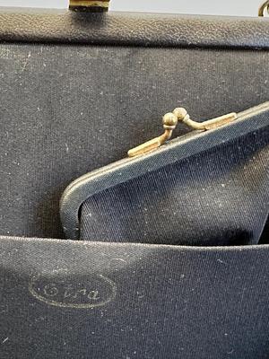 Clothing - Vintage Purse - Etro Black Beaded 60's