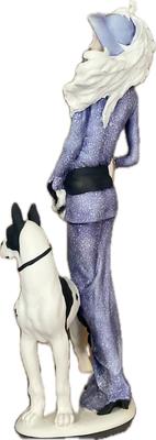 Armani Figure - Lady with Great Dane - 0429-C with box