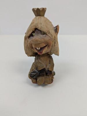 Henning Vintage Norwegian Hand Carved Wooden