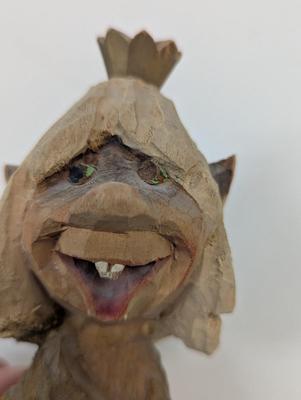 Henning Vintage Norwegian Hand Carved Wooden