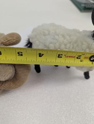 Vintage Dakin Ram & Flocked Ram Big Horn Sheep Animal Figure