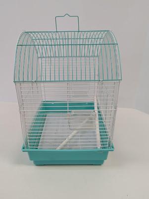 Green Round Top Prevue Parakeet Cage
