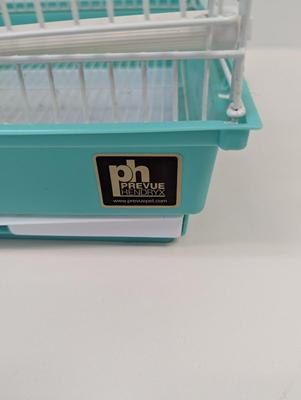 Green Round Top Prevue Parakeet Cage