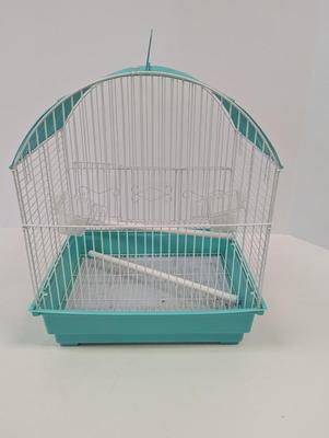 Green Round Top Prevue Parakeet Cage