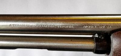 Interarms Model 625A .22 Caliber Pump Action Rifle