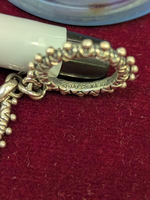 Approx 19" Weight 3ozs Barbara Bixby 18K Necklace .925 Silver & 18k Yellow Gold