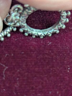 Approx 19" Weight 3ozs Barbara Bixby 18K Necklace .925 Silver & 18k Yellow Gold