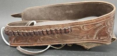 Leather Western Style Holster For Revolver #2 Of 2 - (T1)