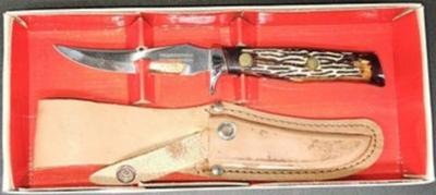 Tramontina Knife With Sheath - Stainless Sheet Hunting Knife - (T1)