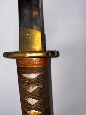 WWII Japanese Army Katana Sword and Scabbard