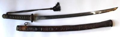 WWII Japanese Army Katana Sword and Scabbard